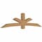 Ekena Millwork Alberta Smooth Timber Gable Bracket, Western Red Cedar, 108"W x 27"H x 5 1/2"D x 5 1/2"F, 6/12 Pitch GBW108X27X0606ALB00SWR - alternate 2